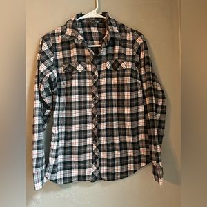Eddie Bauer. Women’s flannel size small.